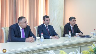 Председатель Следственного комитета Артур Погосян представил новоназначенного начальника Главного управления